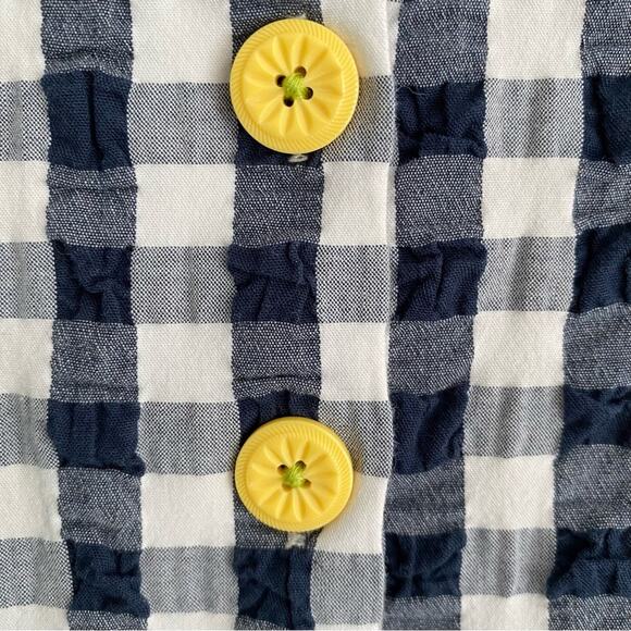 Matilda Jane Enchanted Garden Gingham and Giggles Textured Dress Size 14 - Picture 12 of 15